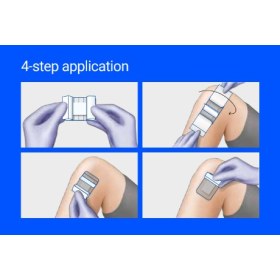 Αδιάβροχα επιθέματα με απορροφητική στρώση γάζας Cosmopor Transparent | 10cm x 25cm, κουτί 25 τεμαχίων - 