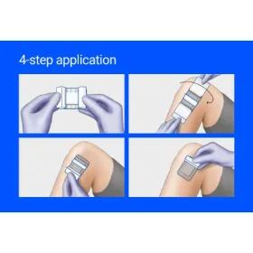 Cosmopor Transparent adhesive dressing  | 5cm x 7.2cm, box of 50 pieces - 