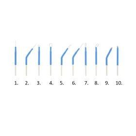 Ηλεκτρόδια διαθερμίας 5cm αποστειρώσιμα πολλών χρήσεων  | 4. Με θηλιά Ø 8mm