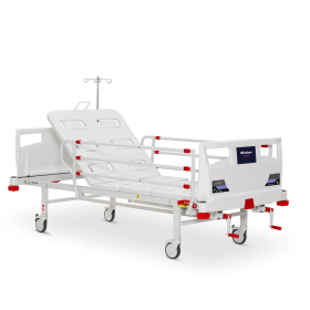Mechanical Operated Hospital Bed with 2 Cranks CURA 220 PL