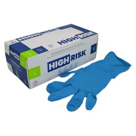Γάντια χειρουργικά χωρίς πούδρα HIGH RISK 50 τεμάχια | Large - Γάντια χειρουργικά αποστειρωμένα χωρίς πούδρα PROTEXIS  1 ζευγάρι
