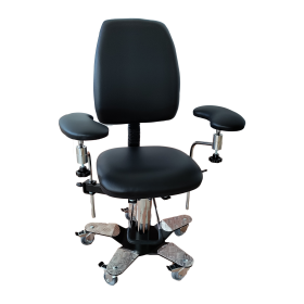 Καρέκλα ιατρού με υδραυλική ανύψωση και ρυθμιζόμενα μπράτσα 8809 - 