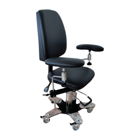 Καρέκλα ιατρού με υδραυλική ανύψωση και ρυθμιζόμενα μπράτσα 8809 - 