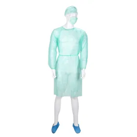 Non Woven surgical aprons 10 pieces Green
