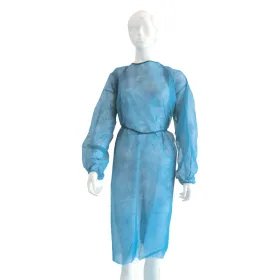 Non Woven surgical aprons 10 pieces Light Blue