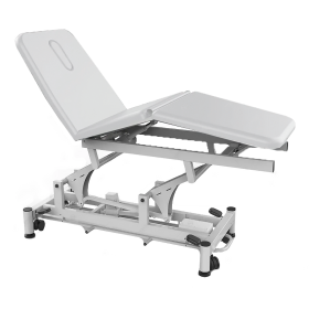 Κρεβάτι εξεταστικό ηλεκτροκίνητο με οπή Aurora 2211-302 Λευκό - 