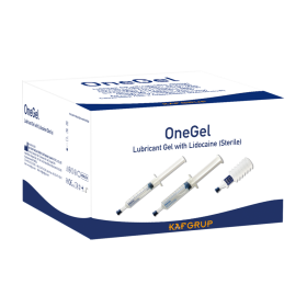 Σύριγγα εμποτισμένη με λιπαντικό ζελέ και λιδοκαίνη ONEGEL KAF 11ml - 