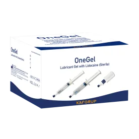 Sterile Lubricating Jelly with anaesthetic and antiseptic ONEGEL KAF 11ml - 
