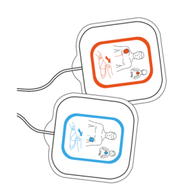 Adult/child defibrillator electrodes for BEXEN CARDIO REANIBEX 100 - 