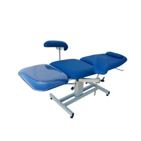 Καρέκλα αιμοληψίας και ενδοκολπικών λήψεων HAEMOSTAR LUX 5805 (ανεξάρτητη κίνηση ποδιών-πλάτης) | Χωρίς ρόδες