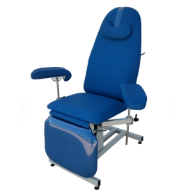 Καρέκλα αιμοληψίας και ενδοκολπικών λήψεων HAEMOSTAR LUX 5805 (ανεξάρτητη κίνηση ποδιών-πλάτης) | Χωρίς ρόδες