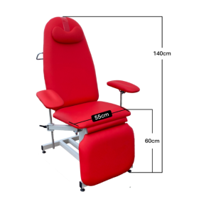 Καρέκλα αιμοληψίας HAEMOSTAR LUX 5800 (ταυτόχρονη κίνηση ποδιών-πλάτης)