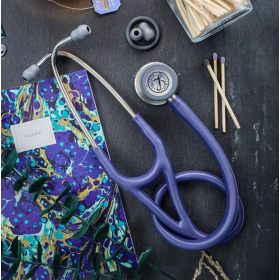 Littmann Cardiology IV Stethoscope Satin Finish | Midnight Blue 6187C