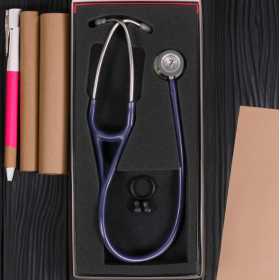 Littmann Cardiology IV Stethoscope Satin Finish | Midnight Blue 6187C
