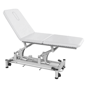 Κρεβάτι εξεταστικό ηλεκτροκίνητο με οπή Aurora 2211-302 Λευκό