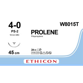 Ράμμα Ethicon Prolene μη απορροφήσιμο | 4/0 19mm 45cm 8682SLH (W8015T)