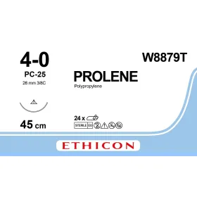 Ράμμα Ethicon Prolene μη απορροφήσιμο | 4/0 26mm 45cm W8879T