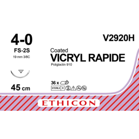 Absorbable Sutures Ethicon Vicryl Rapide 