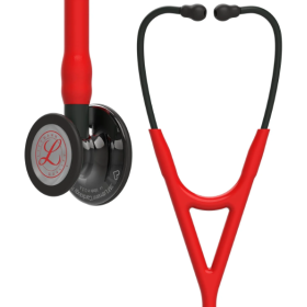 Littmann® Cardiology IV Stethoscope Special Edition | Red (High Polish Smoke Finish) 6182