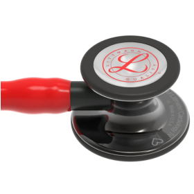 Littmann® Cardiology IV Stethoscope Special Edition | Red (High Polish Smoke Finish) 6182