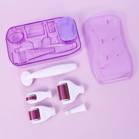 Σετ 6 σε 1 Derma Roller με βελόνες τιτανίου - Σετ 6 σε 1 Derma Roller με βελόνες τιτανίου