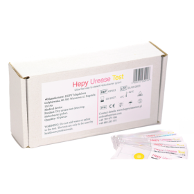CLO test- Hepy Tεστ ανίχνευσης ελικοβακτηριδίου πυλωρού με την μέθοδο της ουρεάσης - CLO test- Hepy Tεστ ανίχνευσης ελικοβακτηριδίου πυλωρού με την μέθοδο της ουρεάσης