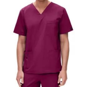 Unisex V-Neck Top 4725 WINW Burgundy | XXL