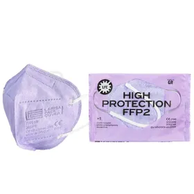 Μάσκα προστασίας FFP2 (N95) 20 τεμάχια | Λιλά