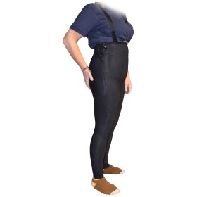 Compression Corset to Ankle with Zipper 0126 Black - Compression Corset to Ankle with Zipper 0126 Black