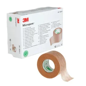 Ταινίες στερέωσης χάρτινες Micropore καφέ