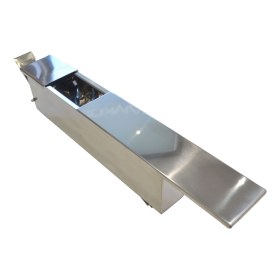 Wall-Mounted stainless steel holder for surgical brushes