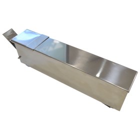 Wall-Mounted stainless steel holder for surgical brushes - Wall-Mounted stainless steel holder for surgical brushes