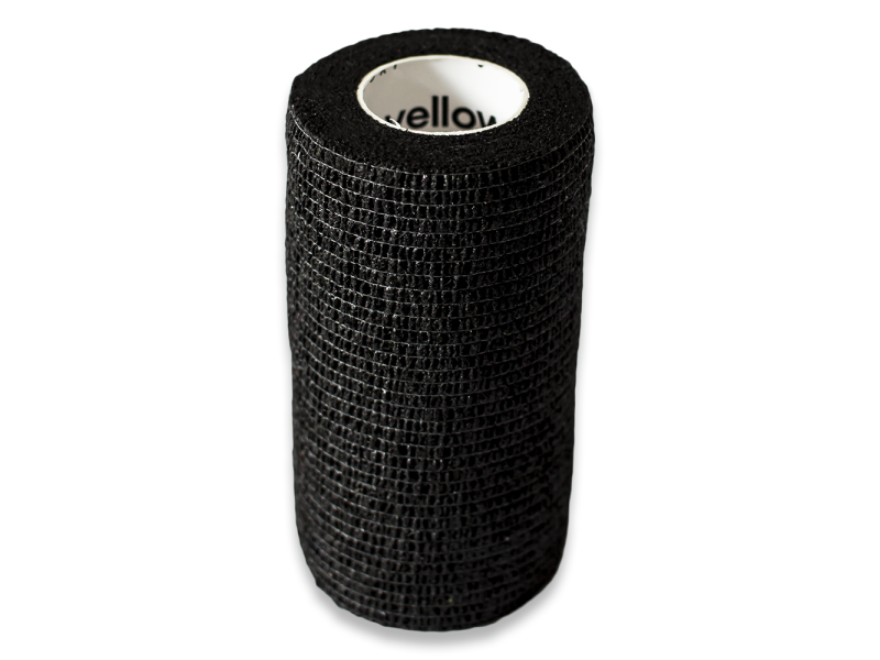 Self-adhesive elastic bandages 10cm x 4.5m | Black Self-adhesive elastic bandages 10cm x 4.5m | Black