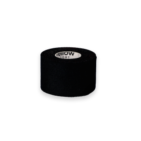 Ταινίες αυτοκόλλητες sport tape 3.8cm x 9.1m Yellow Sport | Μαύρο - 