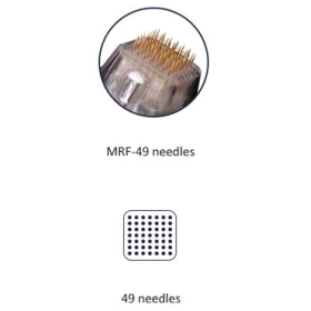 Ανταλλακτικές κεφαλές για συσκευή Fractional RF Microneedling Microderma | 49 βελονών