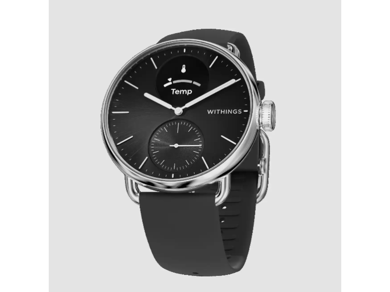 Scanwatch Withings Vo2 Max WITHINGS ScanWatch 38mm Black Δίγκας