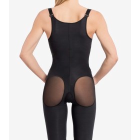 Κορσές BBL ανόρθωσης γλουτών έως γάμπα μεγάλες τρύπες 0408 μαύρος