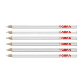 Dermatograph Markers White 6 pcs. 