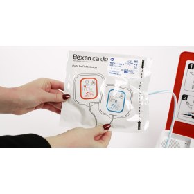 Adult/child defibrillator electrodes for BEXEN CARDIO REANIBEX 100 - 