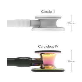 Στηθοσκόπιο 3M™ Littmann® Cardiology IV Special Edition | Black (Rainbow Finish) 6165 - 