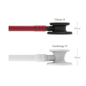 Στηθοσκόπιο 3M™ Littmann® Classic III Special Edition | Burgundy (Black Finish) 5868