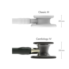 Littmann® Cardiology IV Stethoscope Special Edition | Black (High Polish Smoke Finish) 6204 - 
