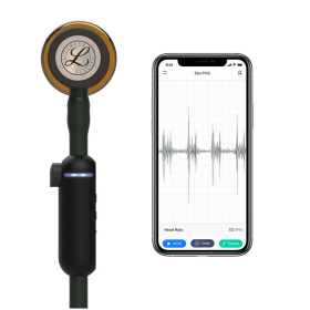 Ψηφιακό στηθοσκόπιο 3M™ Littmann® Core Digital Black | Copper Finish 8863