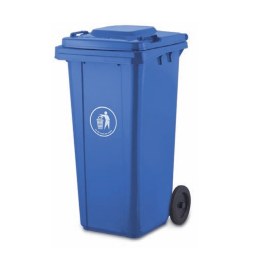 Κάδος ιατρικών-νοσοκομειακών αποβλήτων 120Lit | Μπλε - χωρίς πεντάλ