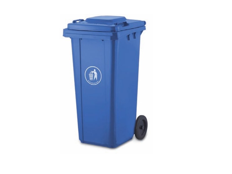 Medical-Hospital Waste Bin 120Lit | Blue - with pedal Medical-Hospital Waste Bin 120Lit | Blue - with pedal