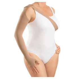 Graduated compression sleeves-gloves