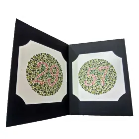 Τεστ αχρωματοψίας Ishihara 24 κάρτες