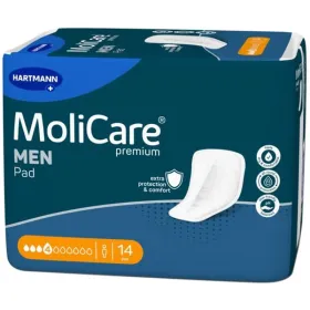 Molicare Premium Men Pad light incontinence pad for men, 4 drops, 14 pcs.