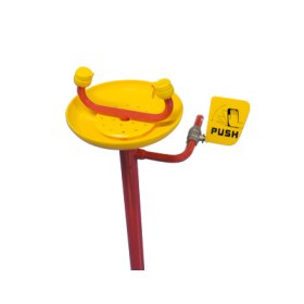 Σταθμός πλύσης ματιών επιδαπέδιος PVC - 