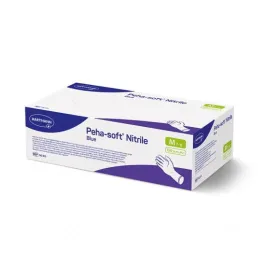 Nitrile examination Gloves Peha Soft Nitrile Fino Hartmann150pcs | Medium 